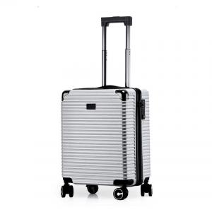 China Unisex Soft Handles White ODM Carry On Roller Bag supplier