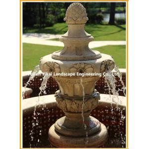 China Carved Natural Stone Water Fountain supplier