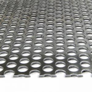 316 Stainless Steel Perforated Sheet Metal Panels / Perforated SS Plate 304