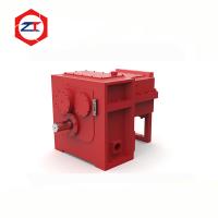 China Plastic Extrusion Cast Iron Material Pellet Machine Parts Gearbox 5.53 - 6.37T/A3 Torque Grade on sale