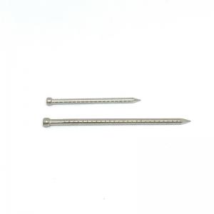 Checkered Lost Head Four Hollow Shank Stainless Steel Nails