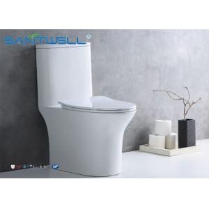 China Single flush Toilet / 1 pc Toilet  Economic steam room Washdwon supplier