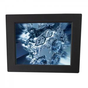 China 10.4 Inch IP65 Industrial Panel Mount Monitor 300nits With Aluminum Front Bezel supplier