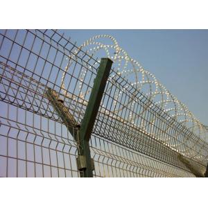 China HGMT 900mm Coil Razor Blade Fencing Wire For Protection supplier