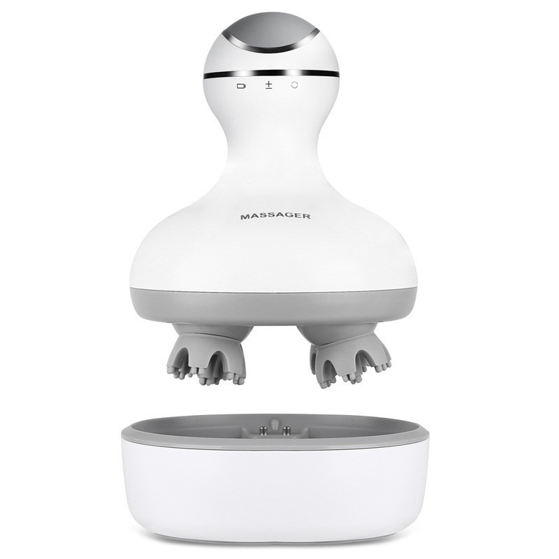 3D RejuvaWave Pro Smart Head Scalp Massager Wireless With Heat Therapy Relaxation Modes