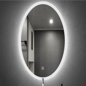 China Custom made multifunctional intelligent anti-fog mirror light led bathroom mirror lamp hotel HD wall mirror light supplier