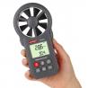 WT87A LCD Digital Anemometer thermometer anemometro Wind Speed Air Velocity