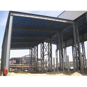 Durable Heavy Steel Construction Heavy Steel Frame Warehouse Workshop