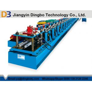 China 3phase / 50 Hz W-beam GuardRails Roll Forming Machine with Cr 12 Mould Steel Cutter Blade supplier