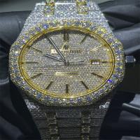 China 3EX Moissanite Iced Out Watch ChainMoissanite High End Watches on sale