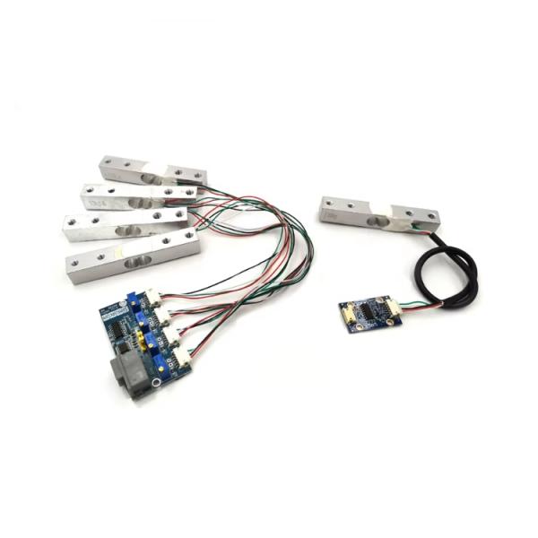 1-4 Units Weight Sensor Connection Micro Load Cell Amplifier HX711 with 400ms Output Settling Time