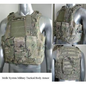 China NIJ IIIA, III & IV Military Bulletproof Vest Molle System Tactical Body Armor BPV-MT01 supplier