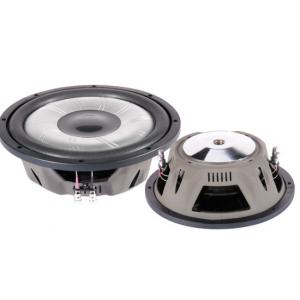 12 Inch Competition Car Speakers , Competition Car Audio Speakers Silver Color