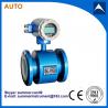 electromagnetic industrial effluents flowmeter with low cost