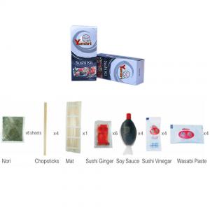 DIY Sushi Making Set 4 Persons Serving Kit with HACCP ISO approved