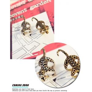 China Fashion Jewelry metal leopard women ring supplier