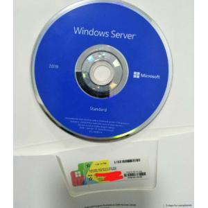 DVD Microsoft Windows Server 2019 Standard OEM Win Server 2019 STD COA Sticker