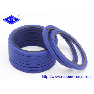 China DINGZING Buffer Seal Hydraulic D-10 45*55.7*3 TPU/8L95+PA Blue Hydraulic Shock-Absorb Precision Seal Ultra-Durable wholesale