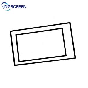 23.8 Inch 10 Points Interactive Touch Frame Touch Screen Overlay For Tv 19 19.5 Inch