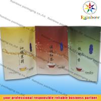 China Bottom Gusset Tea Bags Packaging Printed With Logo For Loose Leaf Tea on sale