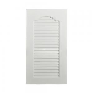 China Solid Color Louvered Sliding Closet Doors Cnc Carved Thickness 15mm - 25mm supplier