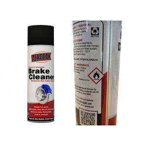 Non - Chlorinated Car Brake Cleaner Spray Strong Penetration For Metal Powder Removal