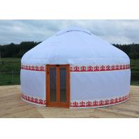 China Outdoor Waterproof Mongolian Inflatable Camping Dome / Inflatable Yurt Tent on sale