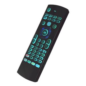 China Telecontrol inalámbrico del control de la voz del giroscopio del ratón del aire conveniente para la caja de Android TV on sale