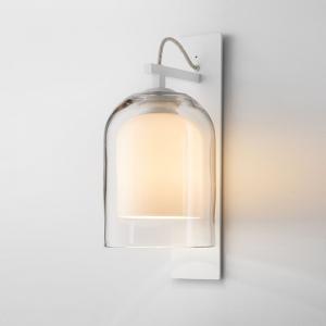 China Modern Led Wall Lamp Double Glass Wall Lamps wall mount light fixture （WH-OR-27） supplier