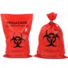 China Red Yellow Autoclave Biohazard Plastic Bags For Hospital Clinical Waste bag, Medical waste bag wholesale