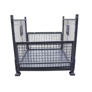 Stackable Galvanised Stillages Pallet Cage For Automotive Storage