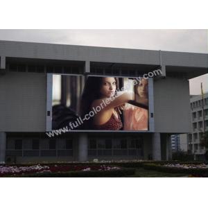 China SMD3528 Black Commercial Led Screens Outdoor For Night Club / Stadium supplier