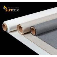 China Fiber Glass Anti Fire Curtain Material PU Silicone Coated Fire Resistant Fiberglass Fabric on sale