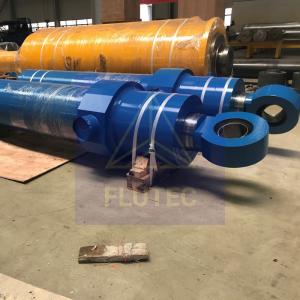 Blue Custom Mill Type Hydraulic Press Cylinder For Steel Industry Carbon Steel