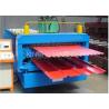 China Galvanized Metal Double Layer Roofing Sheet Roll Forming Machine / Roll Former Machinery wholesale