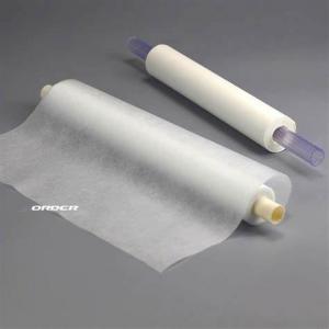 China 50% Polyester Fibre SMT Nonwoven Cleanroom Wipes Roll Wood Pulp Paper supplier