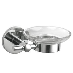 Shower Glass Soap Dish Holders Wall Mounted 304 Stainless Steel
