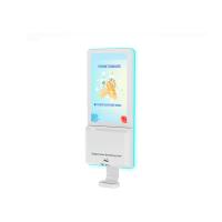 China Indoor 16/9 LCD Digital Signage Hand Sanitizer Dispenser Wall Mounted on sale