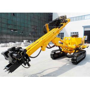 China Rotary Construction / Anchor Drilling Rig Crawler Mounted 150m Drilling Capacity supplier