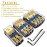 China Compact 12V Mini ANL AFS Fuse Holder For Car Boat Audio System Gold Plated Connectors wholesale