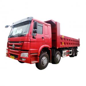 8x4 12 Wheeler Drive Heavy Duty Mining Dump Tipper Truck For Transporting Sand / Stone Ore ZZ3317N3067W