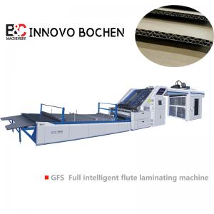 China Full Full Automatic Corrugated Board Sheet 5Ply Flute Laminating Machine For Carton Box Making supplier