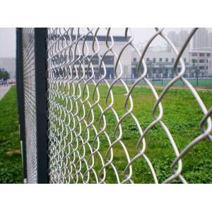 9 Gauge 3mm Post 6ft 7ft 8ft Pvc Diamond Mesh Fencing