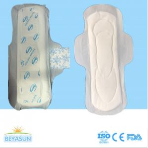 Thick Wood Fluff Pulp Maxi Sanitary Napkin With 50ml Absorbency
