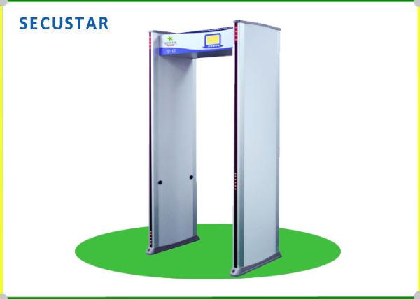 Manufacturer 8/24 Zones Alarm Walk Through Scanner With Dangerous Metal Object Detection In Airports