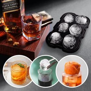 China Unique Skull Shape Making Clear Whiskey Single Ice Maker Custom Design Silicone Ice Mold supplier