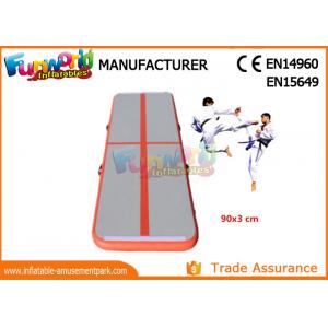 China 6x2x0.2m Drop Stitch Inflatable Prix Air Track With Digital Printing supplier