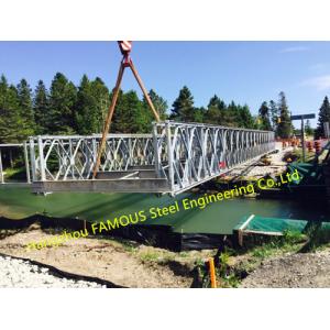 China Customized Steel Bailey Bridge Portable Modular Structural Steel Bridge supplier