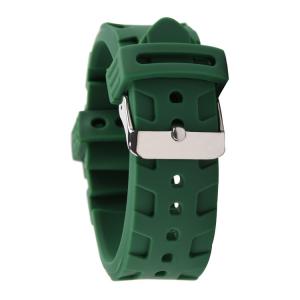 Heavy Style 22mm Dive Watch Band Atrovirens Color Adjustable Size