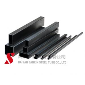 China Carbon Welded Black Rectangular Steel Tubing EN10219 ASTM / DIN Standard supplier